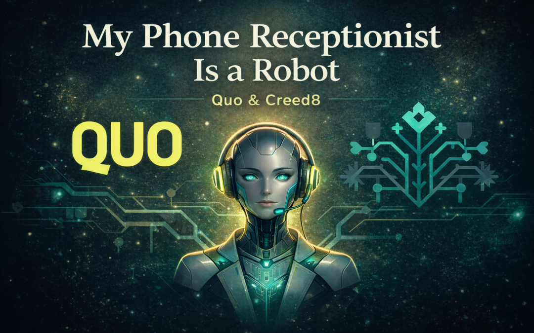 My Phone Receptionist is a Robot